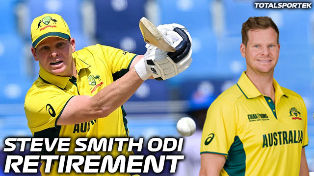 Steve Smith Announces ODI Retirement